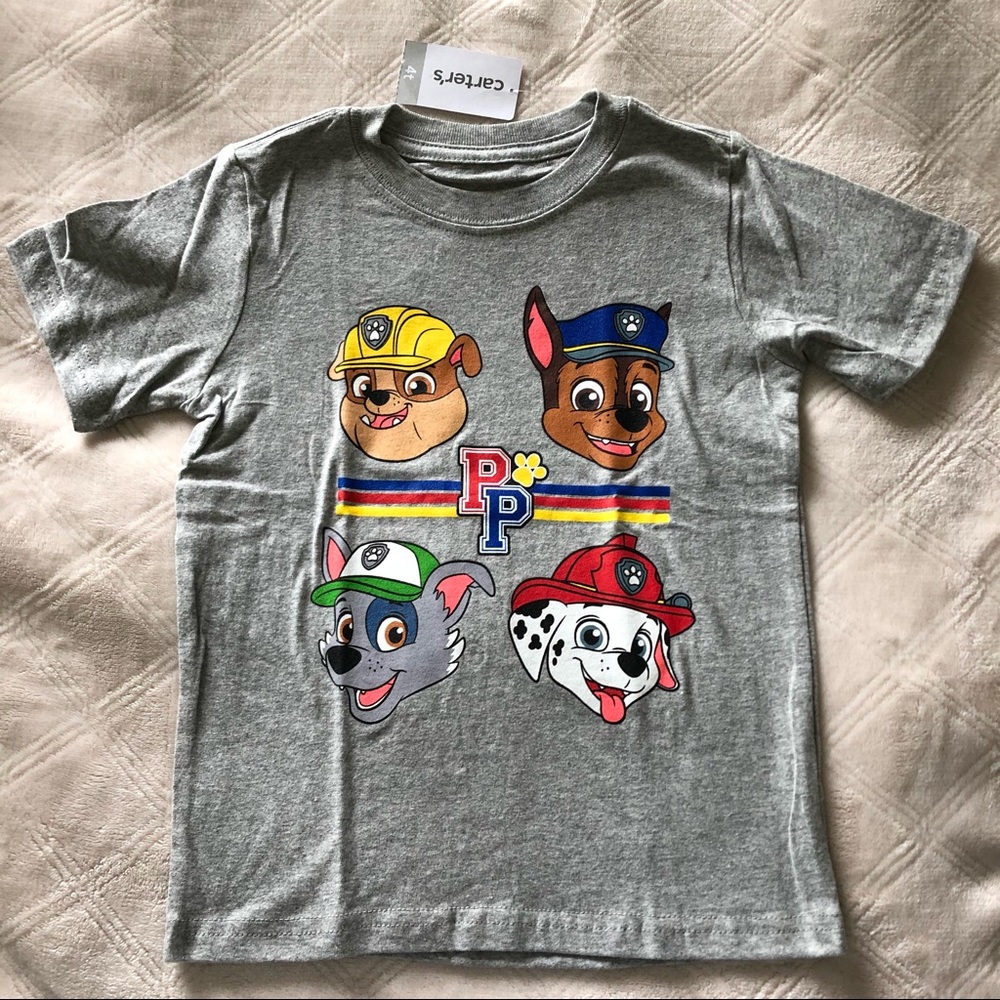 NWT Carter’s Boy’s Paw Patrol Graphic T-Shirt Size 4T